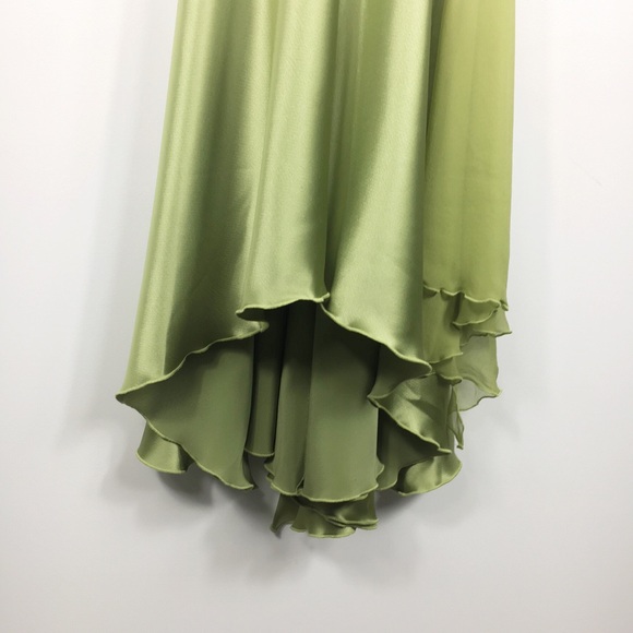 Cache Silk Swing Formal Dress Pistachio Fit Flare - Picture 5 of 8